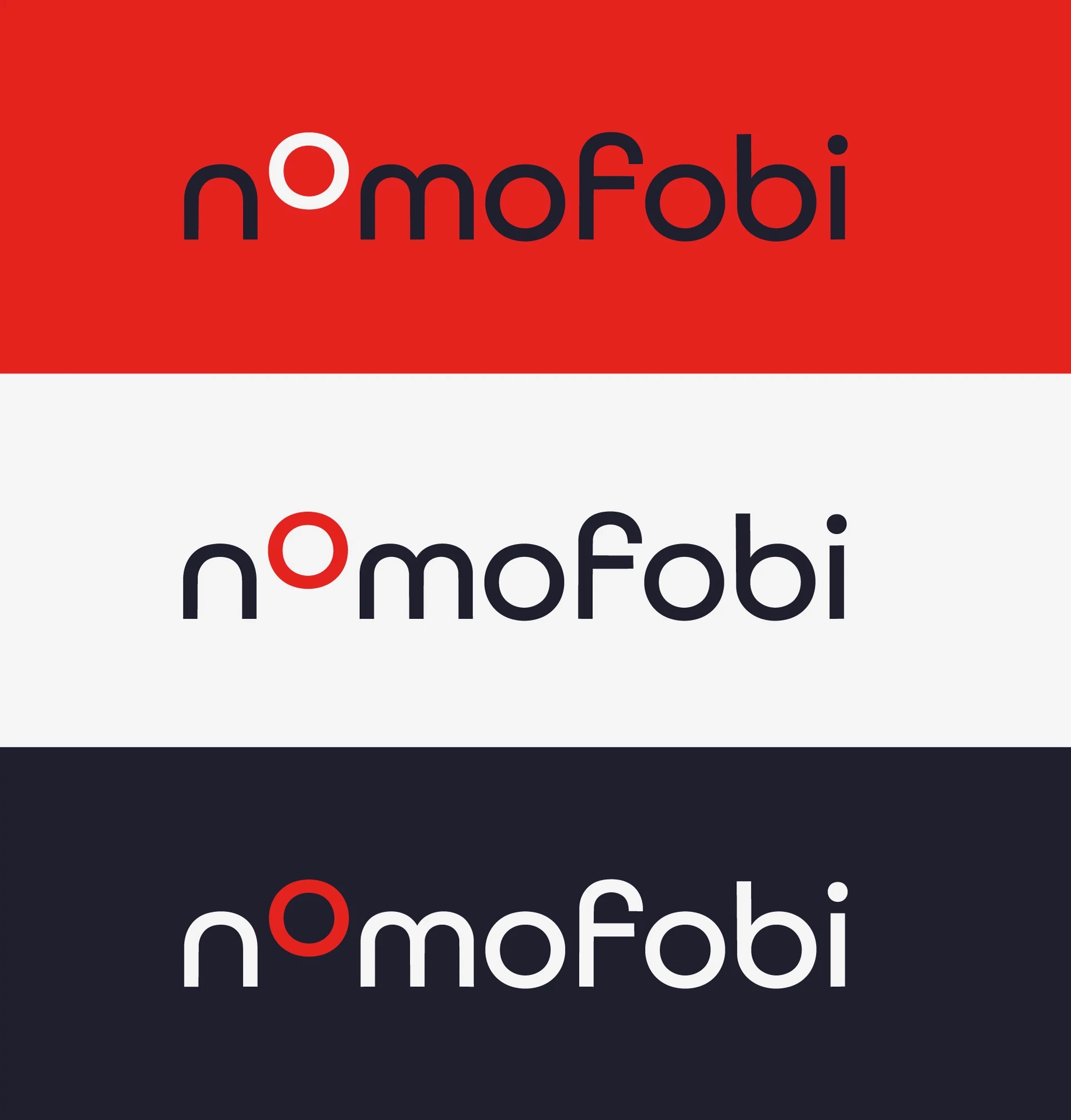 Nomofobi © 2026 – Brand Identity Design logo marak kimliği 06
